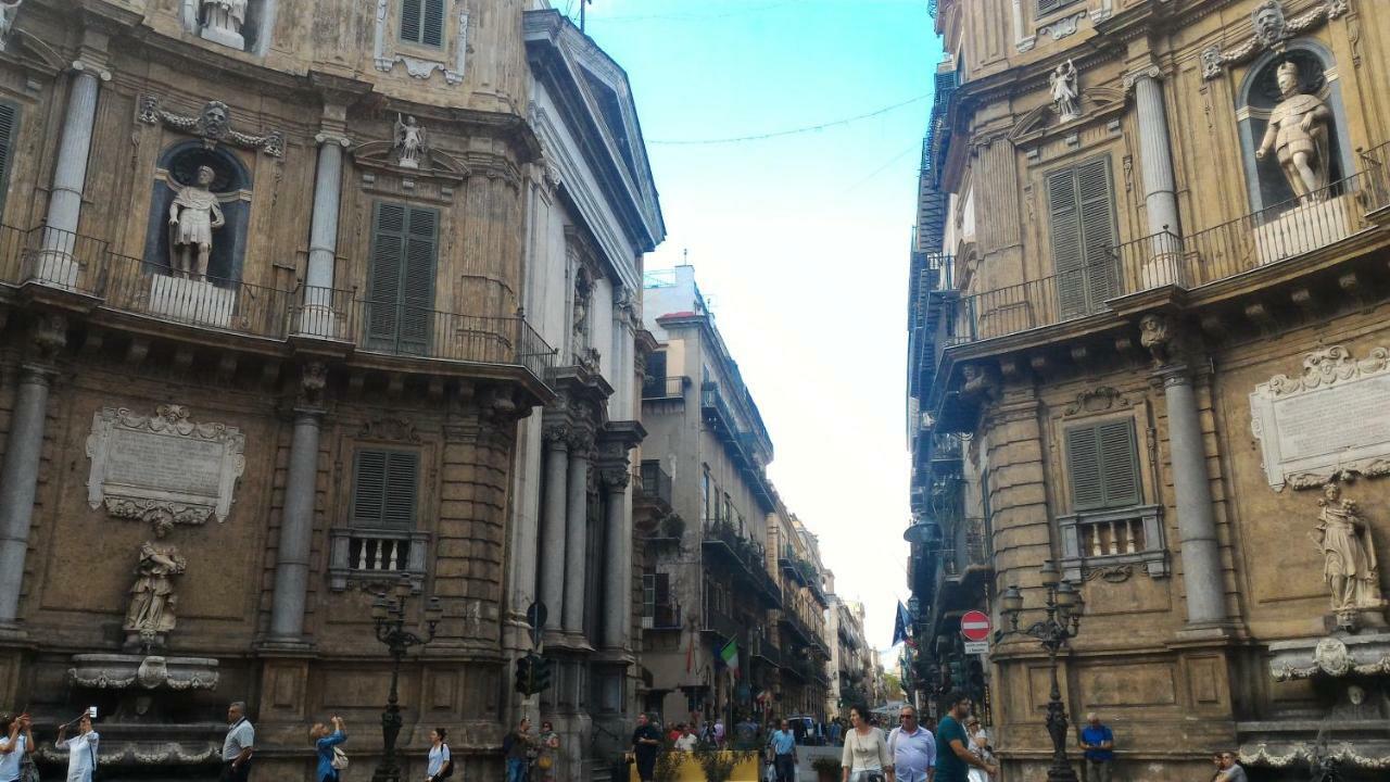Palazzo Viola Suite Panoramica Palermo Kültér fotó