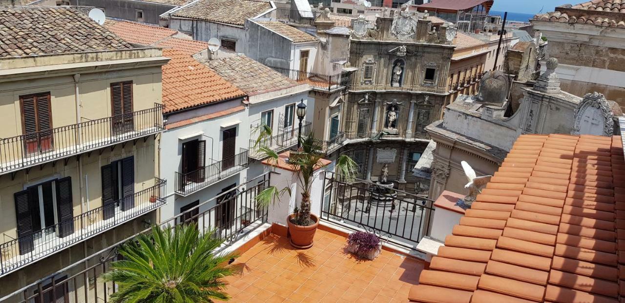 Palazzo Viola Suite Panoramica Palermo Kültér fotó
