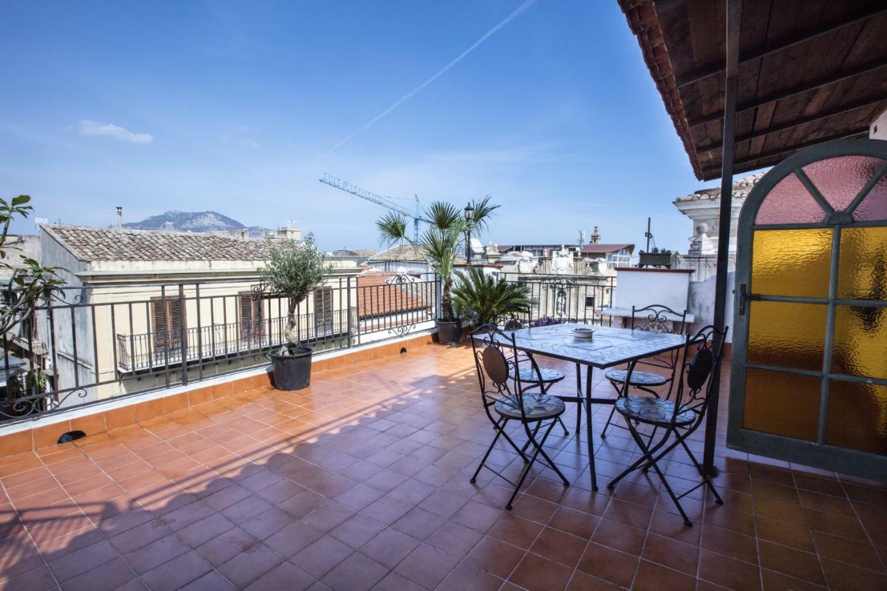 Palazzo Viola Suite Panoramica Palermo Kültér fotó